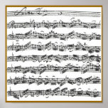 Série do violoncelo de Bach Posteres