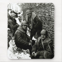 Serviço de campo americano de WWI Mousepads