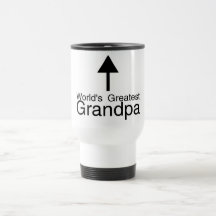 Seta do vovô dos mundos a grande caneca