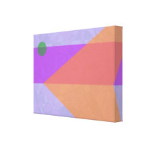 Seta Impressão De Canvas Envolvida