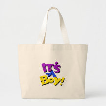 Seu um menino bolsas para compras