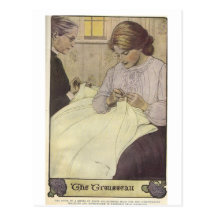 sewing cartoes postais