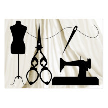 Sewing/forma/costureira - SRF Modelo Cartoes De Visitas