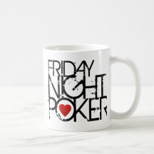 Sexta-feira à noite póquer canecas