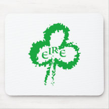 Shamrock Irlanda país de irlandês Eire Mouse Pad