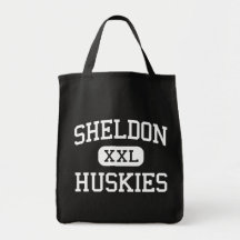 Sheldon - roucos - alto - Sacramento Califórnia Bolsa De Lona