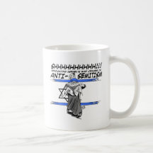 SHHHHHHHHHH de Carlos Latuff!!! Caneca