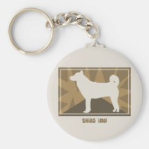 Shiba da terra Inu Chaveiros