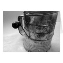 Sifter da farinha de Nana Cartao