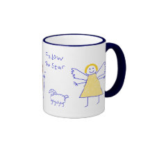 Siga a estrela caneca