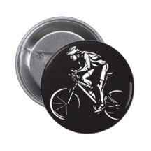 silhueta do inverse do clycer do ciclismo boton