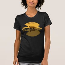 Silhueta do texugo de mel tshirts