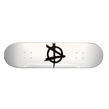 Símbolo da anarquia skate