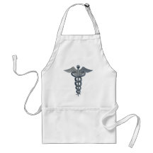 Símbolo da profissão médica aventais