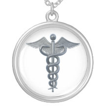 Símbolo da profissão médica bijuteria personalizada