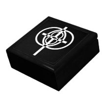 Símbolo do casamento do OPUS Estojo Para Jóias