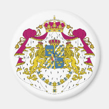 Símbolo oficial da heráldica da brasão da suecia ima