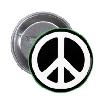Símbolo verde da paz! botons