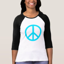 Sinal de paz da cerceta camisetas