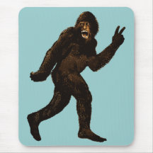 Sinal de paz de Bigfoot Mousepad