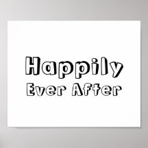 Sinal do suporte da foto do casamento "feliz sempr poster
