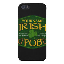 Sinal irlandês personalizado do bar