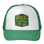 Sinal irlandês personalizado do bar bone