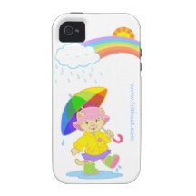 "Singin capa de iphone 4 na chuva"
