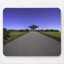 Sino coreano da amizade mousepad