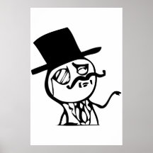 Sinta como um meme do senhor cómico poster