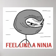 Sinta como um Ninja Impressão
