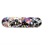 Skate cor-de-rosa da videira