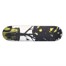 Skate da árvore do reciclar