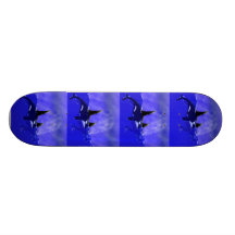 Skate da baleia de assassino