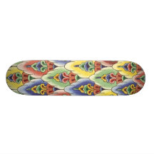 Skate da flor da cor