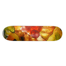 Skate da luz de rua
