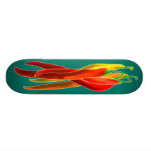 Skate da pimenta de pimentão