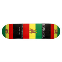Skate da reggae da música das raizes