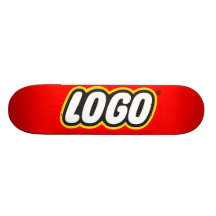 Skate do clássico do logotipo