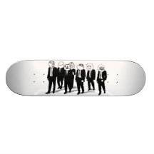 Skate do grupo da raiva