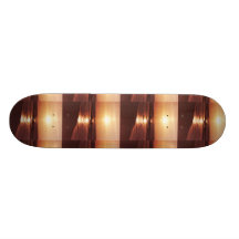 Skate do modelo da foto