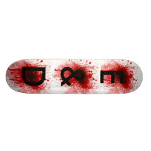 Skate do sangue de E & de D