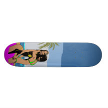 Skate dos borrachos da praia