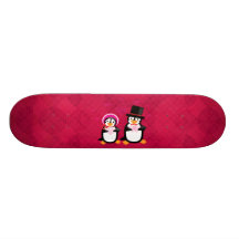 Skate dos pinguins dos namorados do Victorian