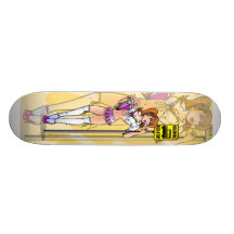 Skate impertinente da estudante