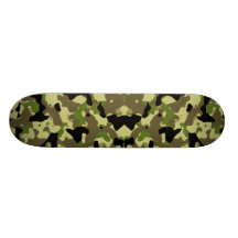 Skate Khaki de Camoflage do comando