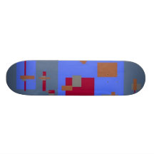 Skate quadrado do design