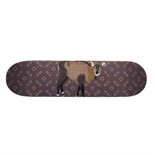 Skate retro do roxo de Nilgi