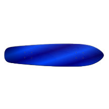 Skate retro feito sob encomenda do azul do estilo 