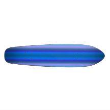 Skate retro feito sob encomenda do azul do estilo 